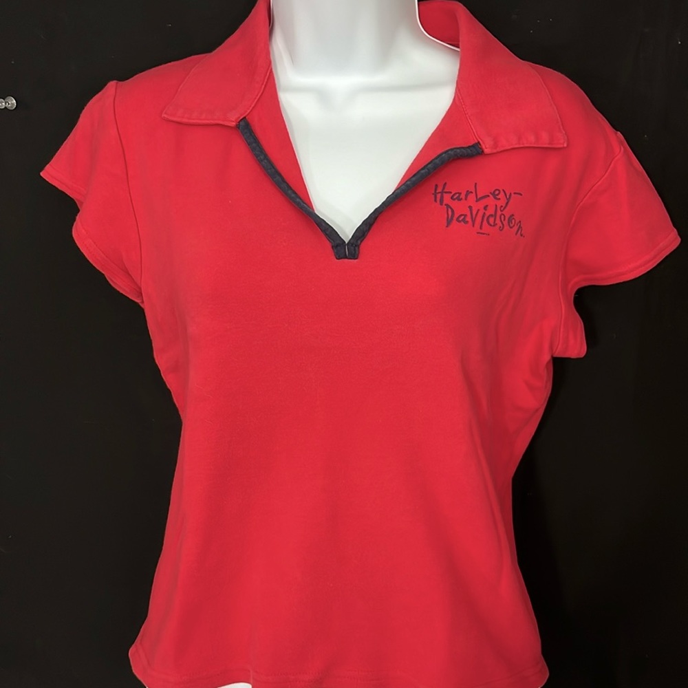 Vintage Harley Davidson Short Sleeve Top